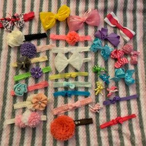 31 bows and headbands!!
